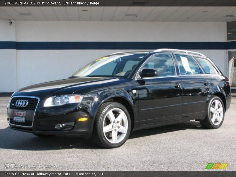 Brilliant Black / Beige 2005 Audi A4 3.2 quattro Avant