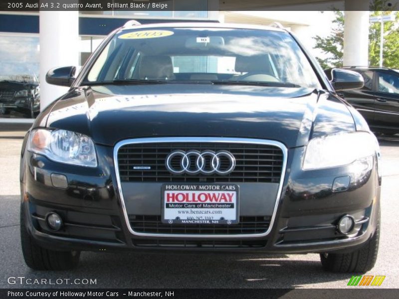 Brilliant Black / Beige 2005 Audi A4 3.2 quattro Avant