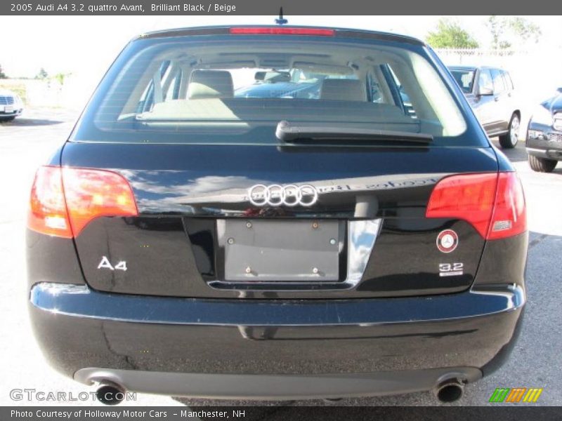 Brilliant Black / Beige 2005 Audi A4 3.2 quattro Avant
