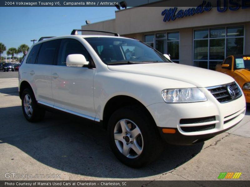 Campanella White / Anthracite 2004 Volkswagen Touareg V6