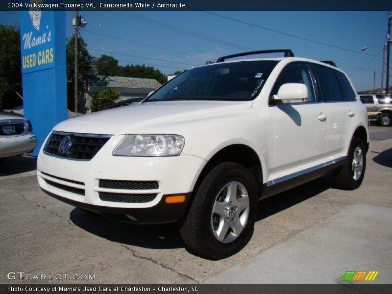 Campanella White / Anthracite 2004 Volkswagen Touareg V6