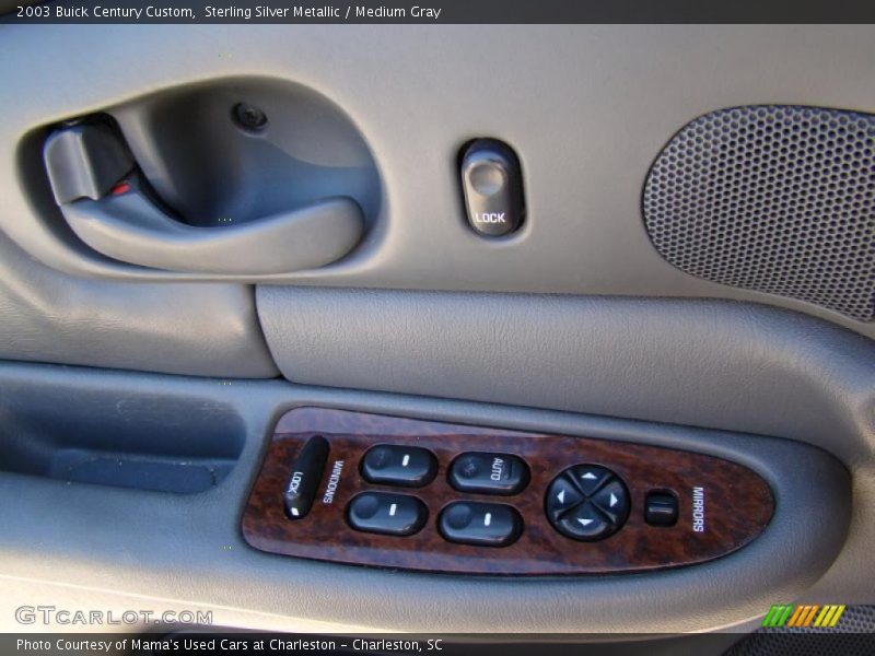 Sterling Silver Metallic / Medium Gray 2003 Buick Century Custom