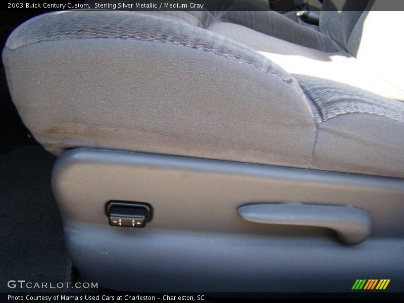Sterling Silver Metallic / Medium Gray 2003 Buick Century Custom