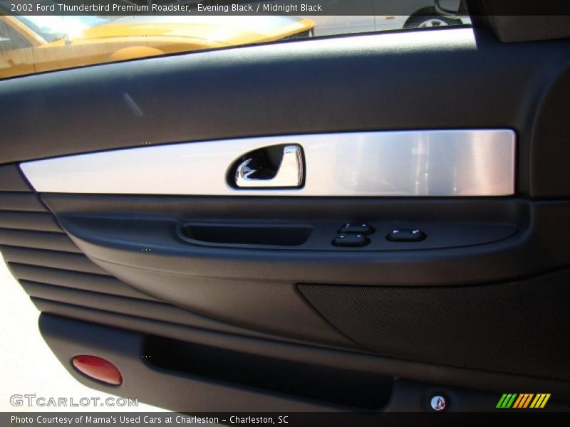 Evening Black / Midnight Black 2002 Ford Thunderbird Premium Roadster