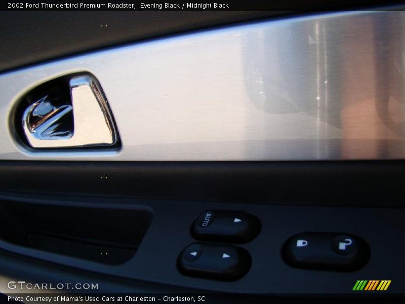 Evening Black / Midnight Black 2002 Ford Thunderbird Premium Roadster