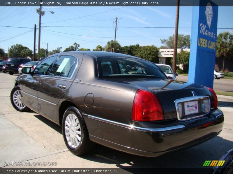 Charcoal Beige Metallic / Medium Light Stone/Dark Stone 2005 Lincoln Town Car Signature