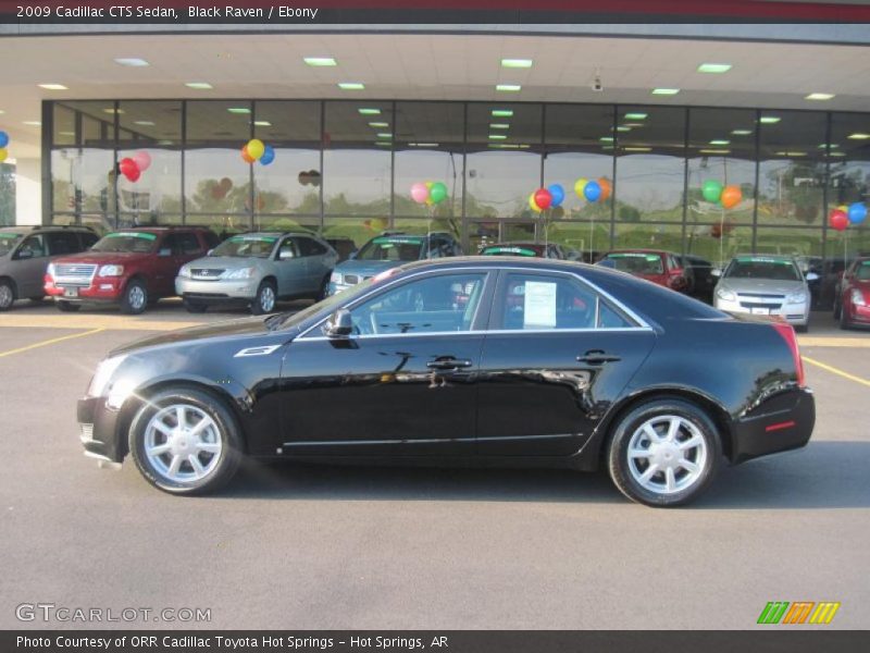 Black Raven / Ebony 2009 Cadillac CTS Sedan