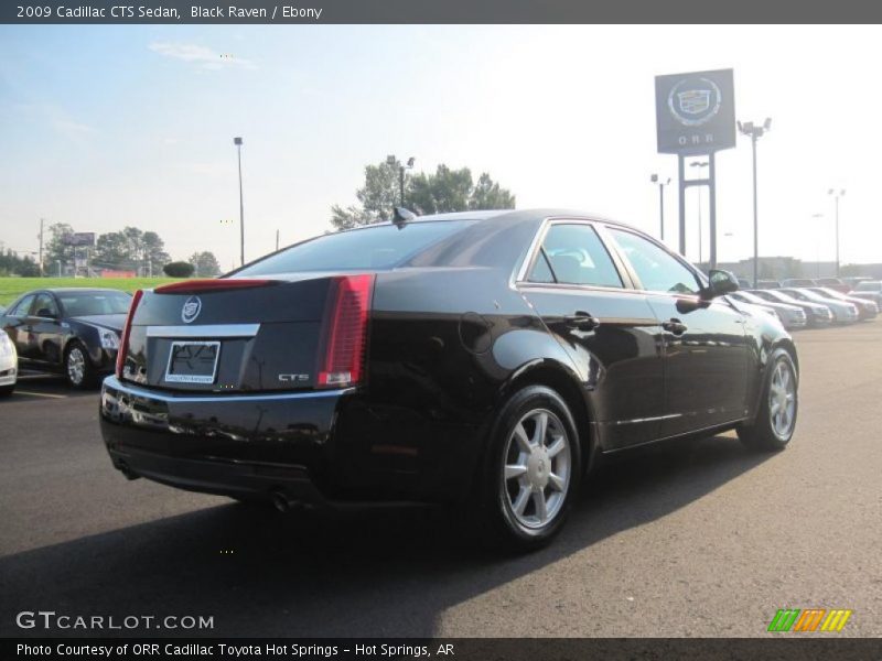 Black Raven / Ebony 2009 Cadillac CTS Sedan
