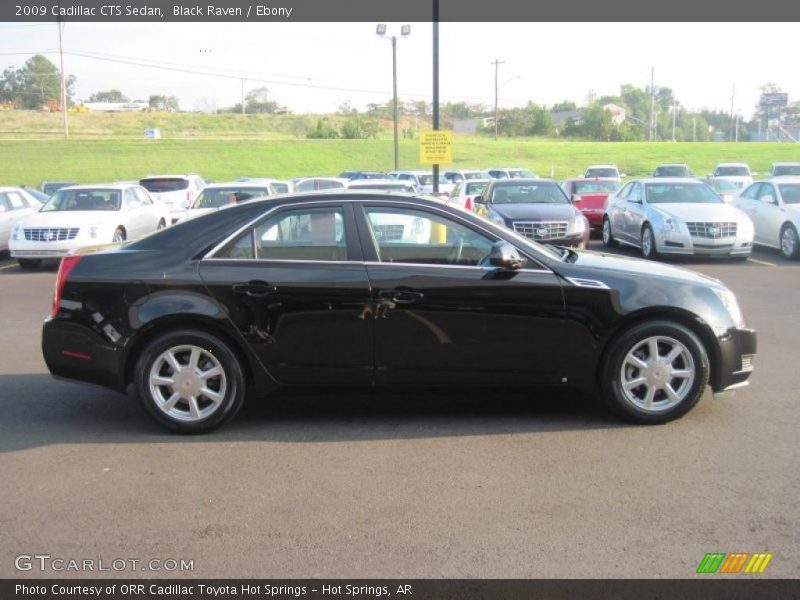Black Raven / Ebony 2009 Cadillac CTS Sedan