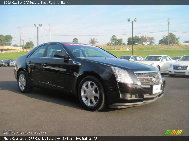 Black Raven / Ebony 2009 Cadillac CTS Sedan