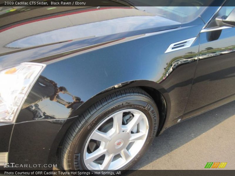 Black Raven / Ebony 2009 Cadillac CTS Sedan