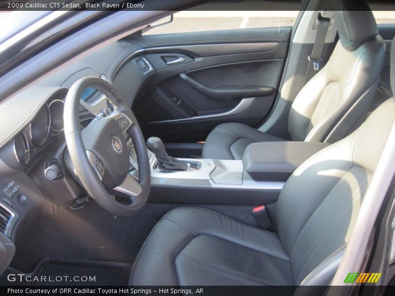 Black Raven / Ebony 2009 Cadillac CTS Sedan