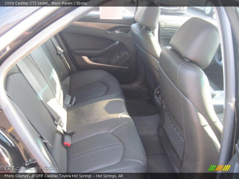 Black Raven / Ebony 2009 Cadillac CTS Sedan
