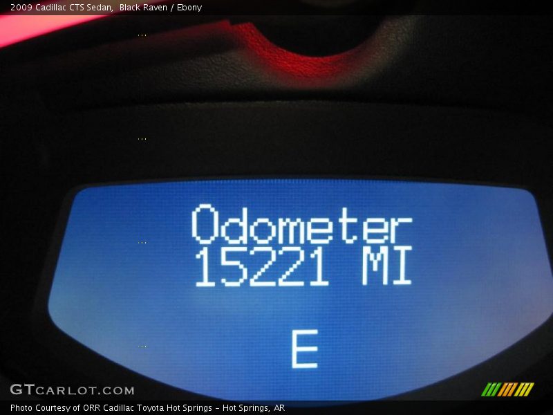 Black Raven / Ebony 2009 Cadillac CTS Sedan