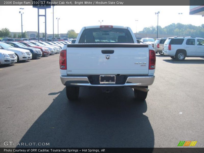 Bright White / Medium Slate Gray 2006 Dodge Ram 1500 SLT Regular Cab 4x4