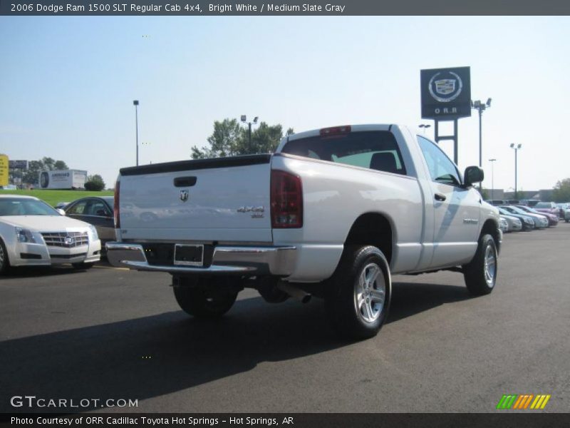 Bright White / Medium Slate Gray 2006 Dodge Ram 1500 SLT Regular Cab 4x4