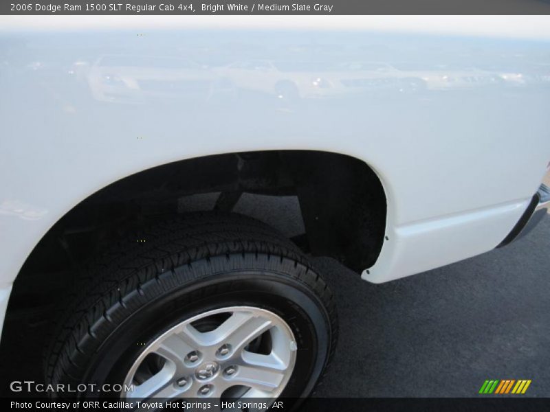 Bright White / Medium Slate Gray 2006 Dodge Ram 1500 SLT Regular Cab 4x4