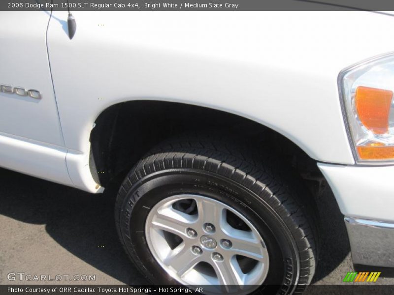 Bright White / Medium Slate Gray 2006 Dodge Ram 1500 SLT Regular Cab 4x4