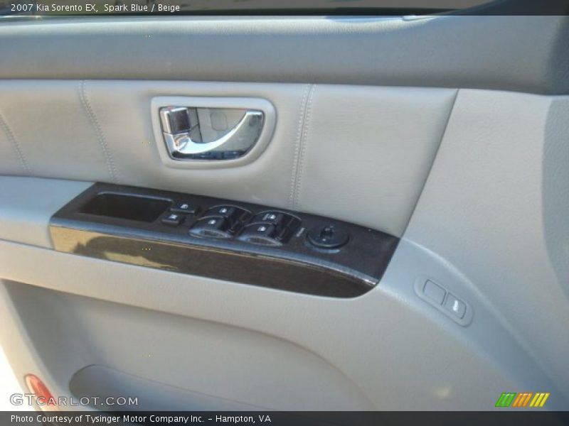 Spark Blue / Beige 2007 Kia Sorento EX