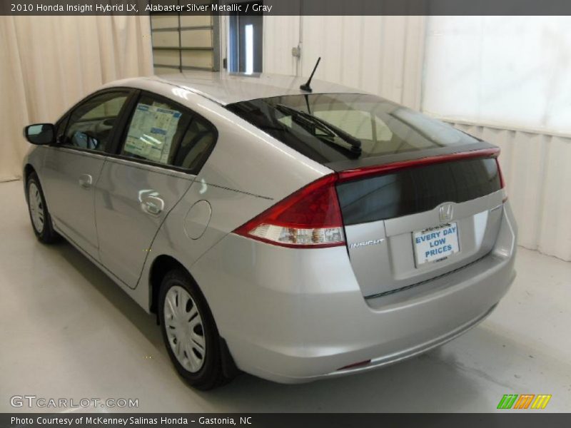 Alabaster Silver Metallic / Gray 2010 Honda Insight Hybrid LX