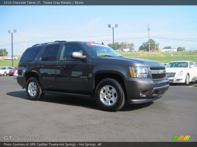 Taupe Gray Metallic / Ebony 2010 Chevrolet Tahoe LT