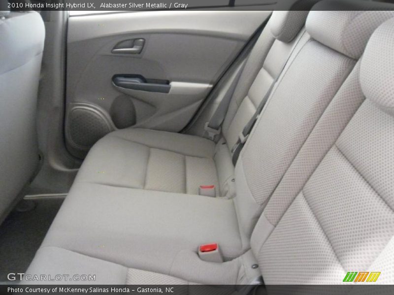 Alabaster Silver Metallic / Gray 2010 Honda Insight Hybrid LX