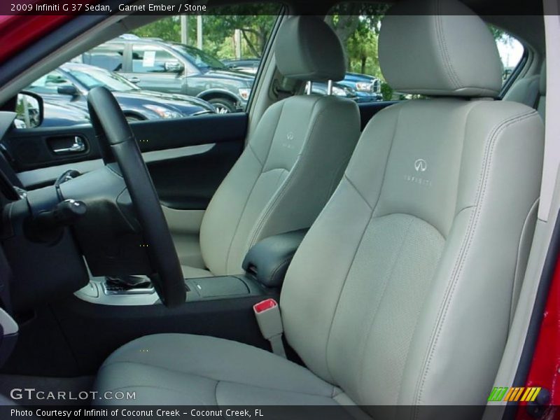 Garnet Ember / Stone 2009 Infiniti G 37 Sedan