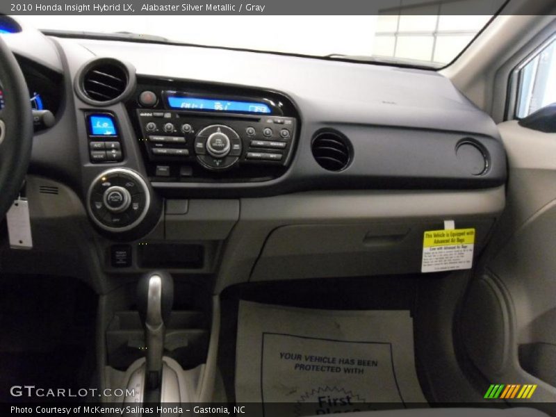 Alabaster Silver Metallic / Gray 2010 Honda Insight Hybrid LX