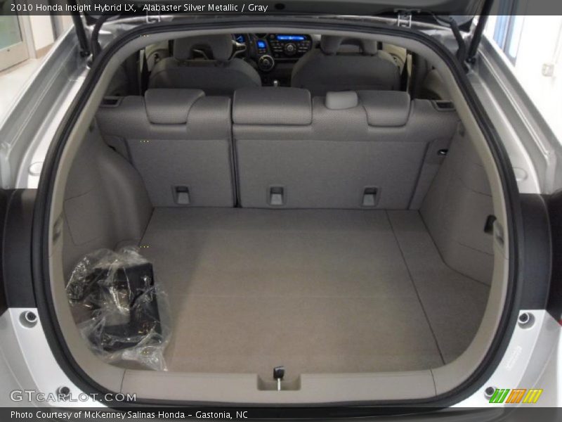 Alabaster Silver Metallic / Gray 2010 Honda Insight Hybrid LX