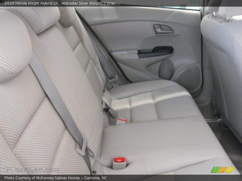 Alabaster Silver Metallic / Gray 2010 Honda Insight Hybrid LX