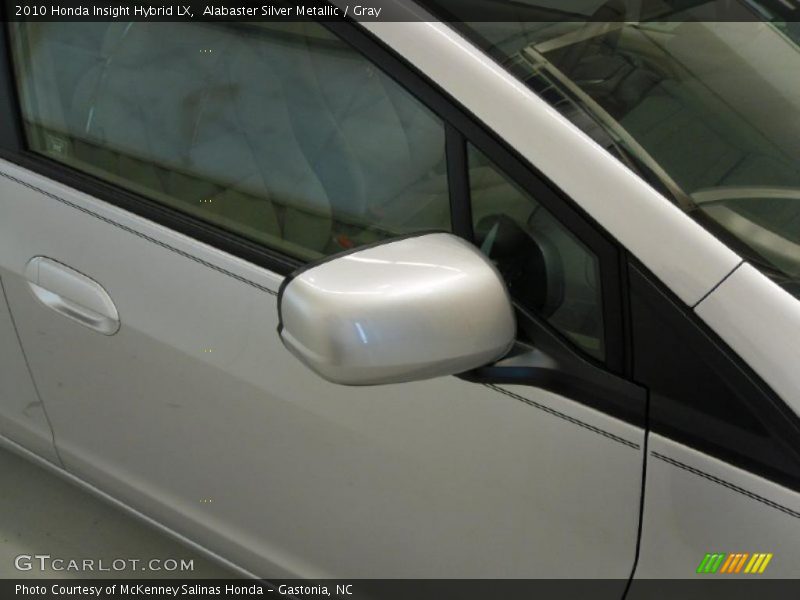 Alabaster Silver Metallic / Gray 2010 Honda Insight Hybrid LX