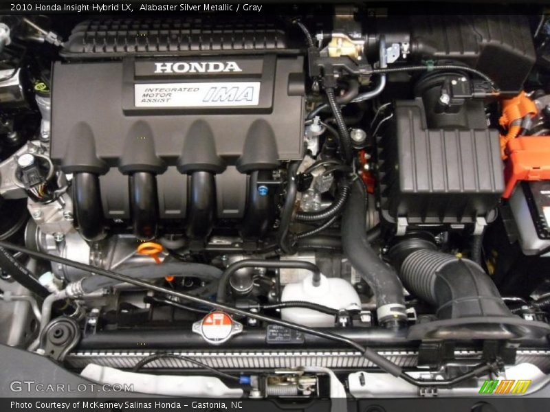 Alabaster Silver Metallic / Gray 2010 Honda Insight Hybrid LX