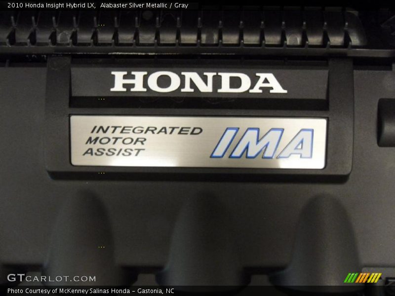 Alabaster Silver Metallic / Gray 2010 Honda Insight Hybrid LX