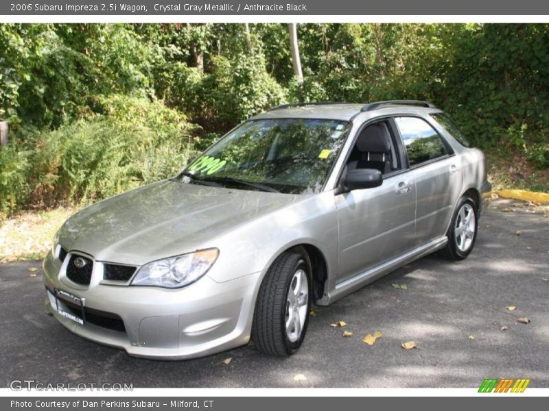 Crystal Gray Metallic / Anthracite Black 2006 Subaru Impreza 2.5i Wagon