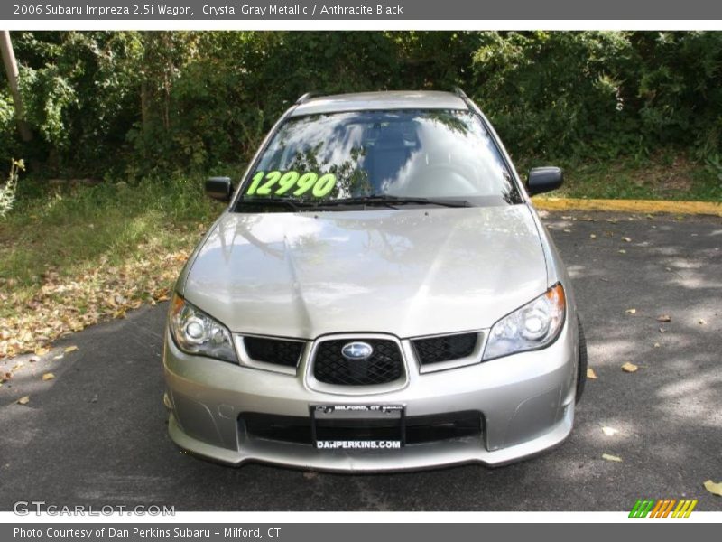 Crystal Gray Metallic / Anthracite Black 2006 Subaru Impreza 2.5i Wagon