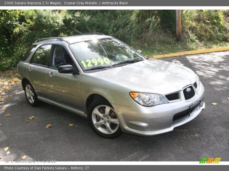 Crystal Gray Metallic / Anthracite Black 2006 Subaru Impreza 2.5i Wagon