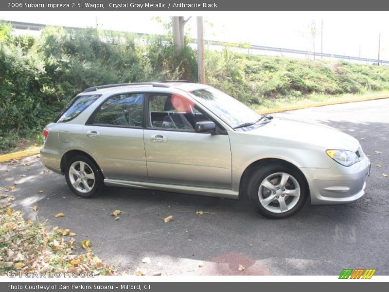 Crystal Gray Metallic / Anthracite Black 2006 Subaru Impreza 2.5i Wagon