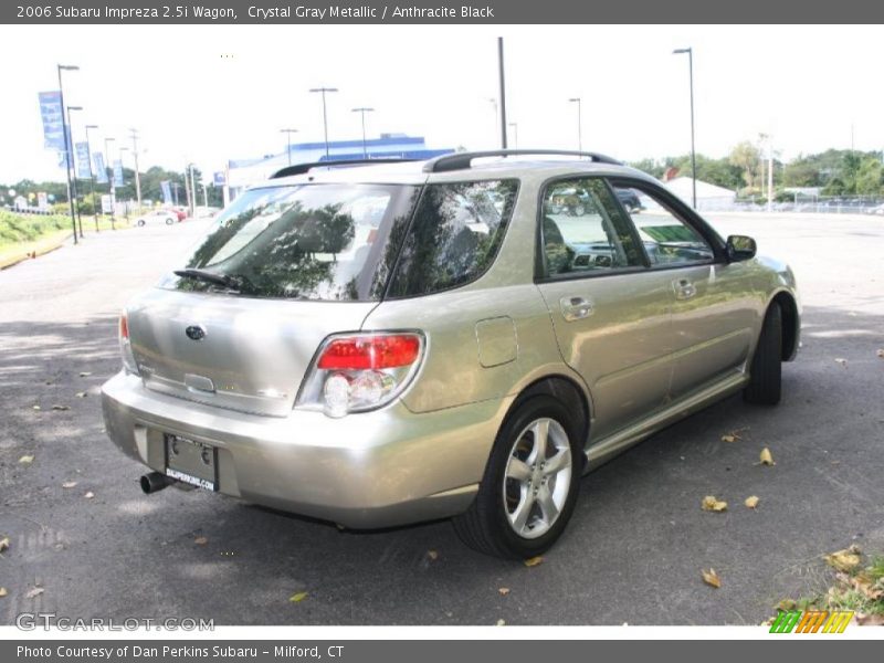 Crystal Gray Metallic / Anthracite Black 2006 Subaru Impreza 2.5i Wagon
