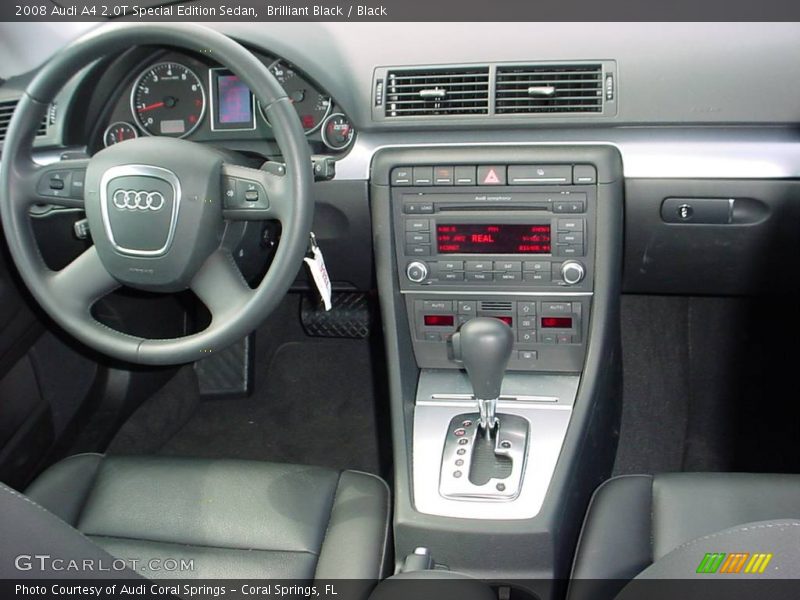 Brilliant Black / Black 2008 Audi A4 2.0T Special Edition Sedan