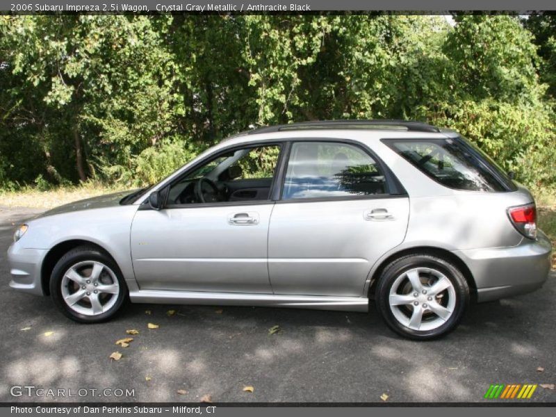 Crystal Gray Metallic / Anthracite Black 2006 Subaru Impreza 2.5i Wagon