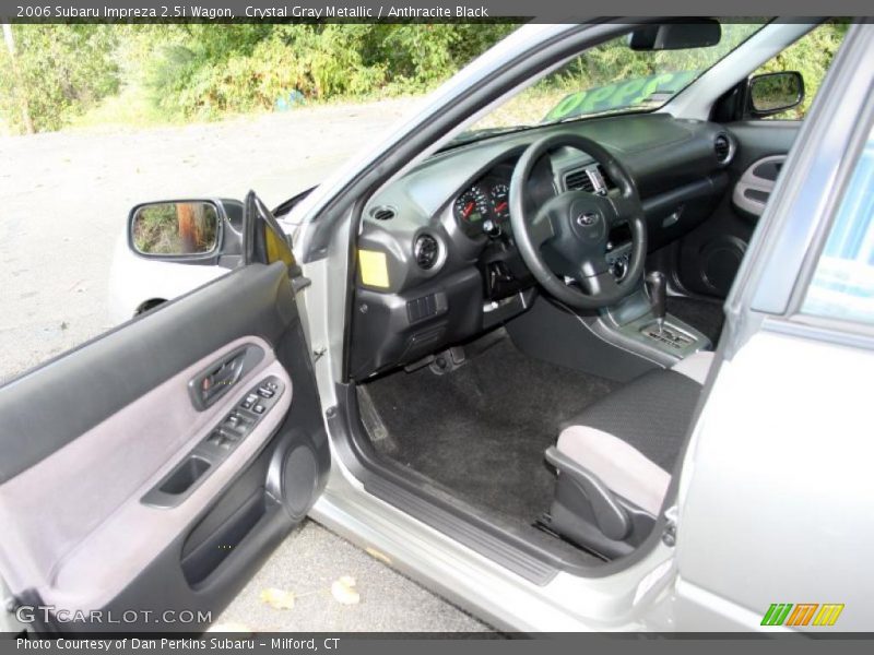 Crystal Gray Metallic / Anthracite Black 2006 Subaru Impreza 2.5i Wagon