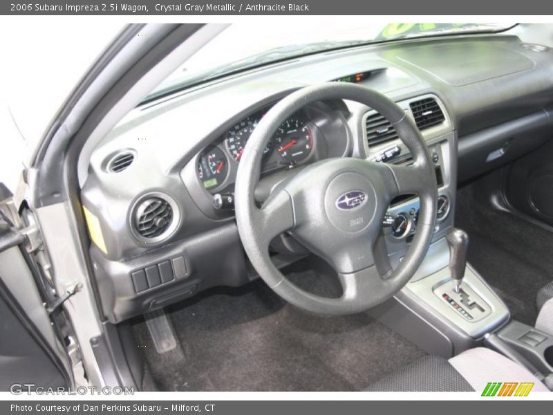 Crystal Gray Metallic / Anthracite Black 2006 Subaru Impreza 2.5i Wagon