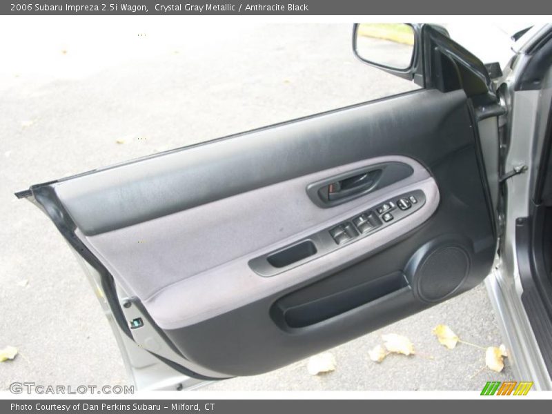 Crystal Gray Metallic / Anthracite Black 2006 Subaru Impreza 2.5i Wagon
