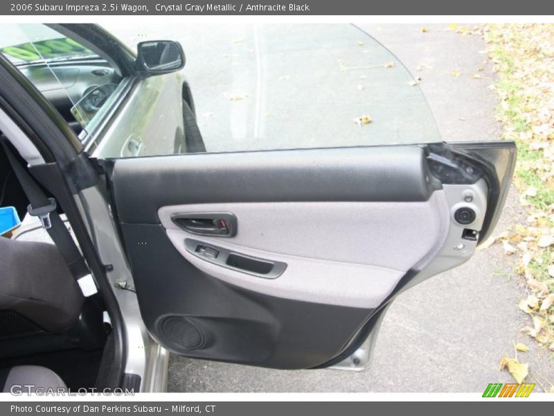 Crystal Gray Metallic / Anthracite Black 2006 Subaru Impreza 2.5i Wagon
