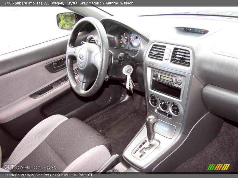Crystal Gray Metallic / Anthracite Black 2006 Subaru Impreza 2.5i Wagon