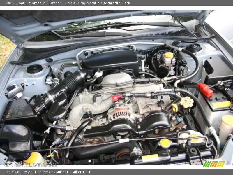Crystal Gray Metallic / Anthracite Black 2006 Subaru Impreza 2.5i Wagon