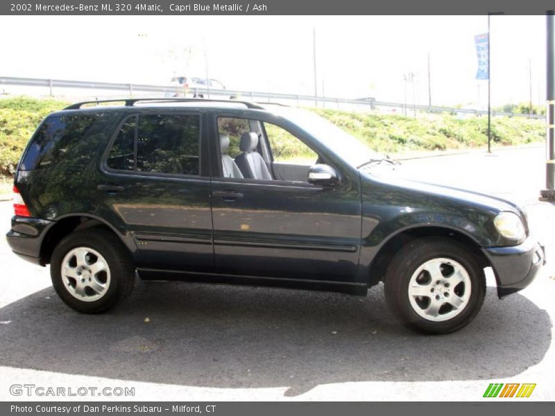 Capri Blue Metallic / Ash 2002 Mercedes-Benz ML 320 4Matic