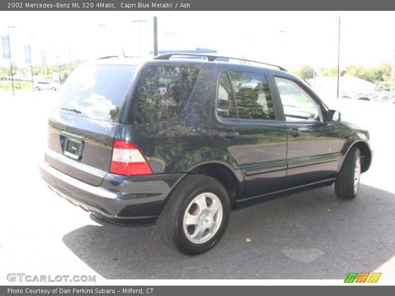 Capri Blue Metallic / Ash 2002 Mercedes-Benz ML 320 4Matic