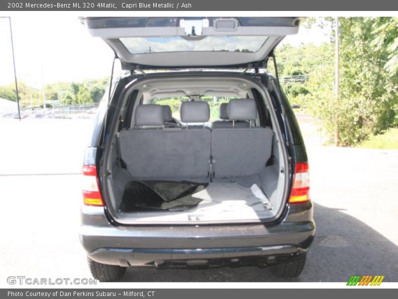 Capri Blue Metallic / Ash 2002 Mercedes-Benz ML 320 4Matic