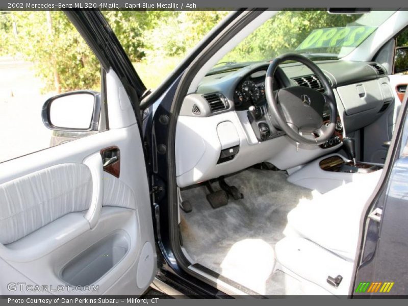 Capri Blue Metallic / Ash 2002 Mercedes-Benz ML 320 4Matic